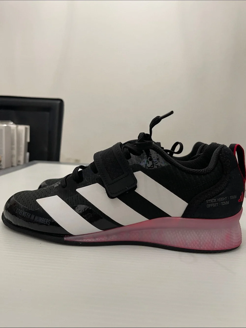 ADIDAS ADIPOWER III WEIGHTLIFTING SNEAKERS MENS SIZE 7.5